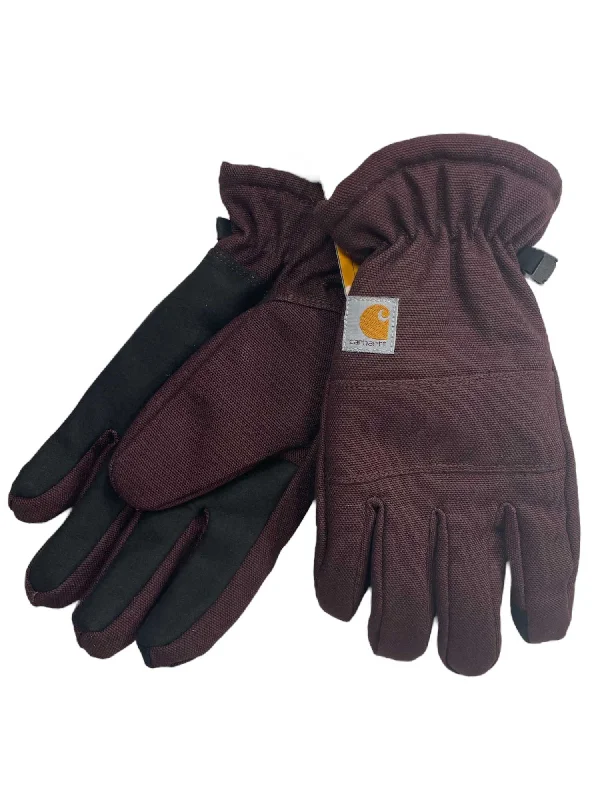 Carhartt Women's Insulated Duck/Synthetic Leather Knit Cuff Glove