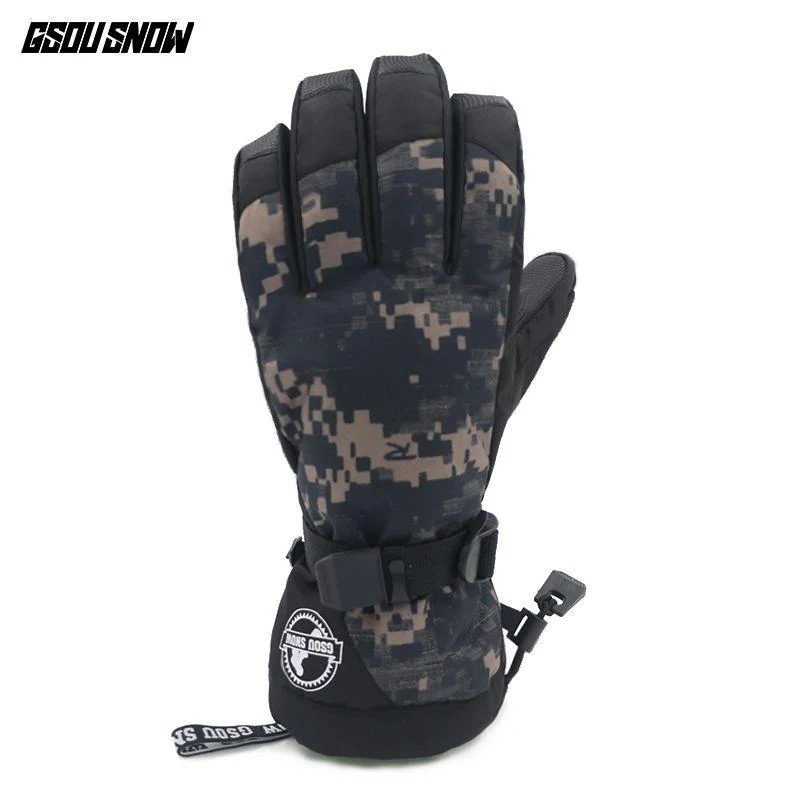 GSOU SNOW Ski Snowboard Gloves For Below Zero Weather