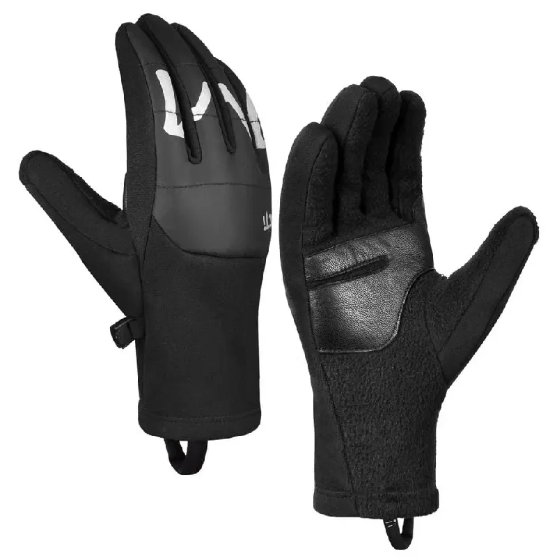 MCTi Winter Snow Gloves - Touchscreen Fleece Leather Gloves