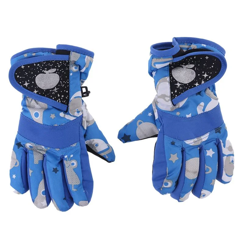 THINKTHENDO Warm Ski Snowboard Gloves - Kid's