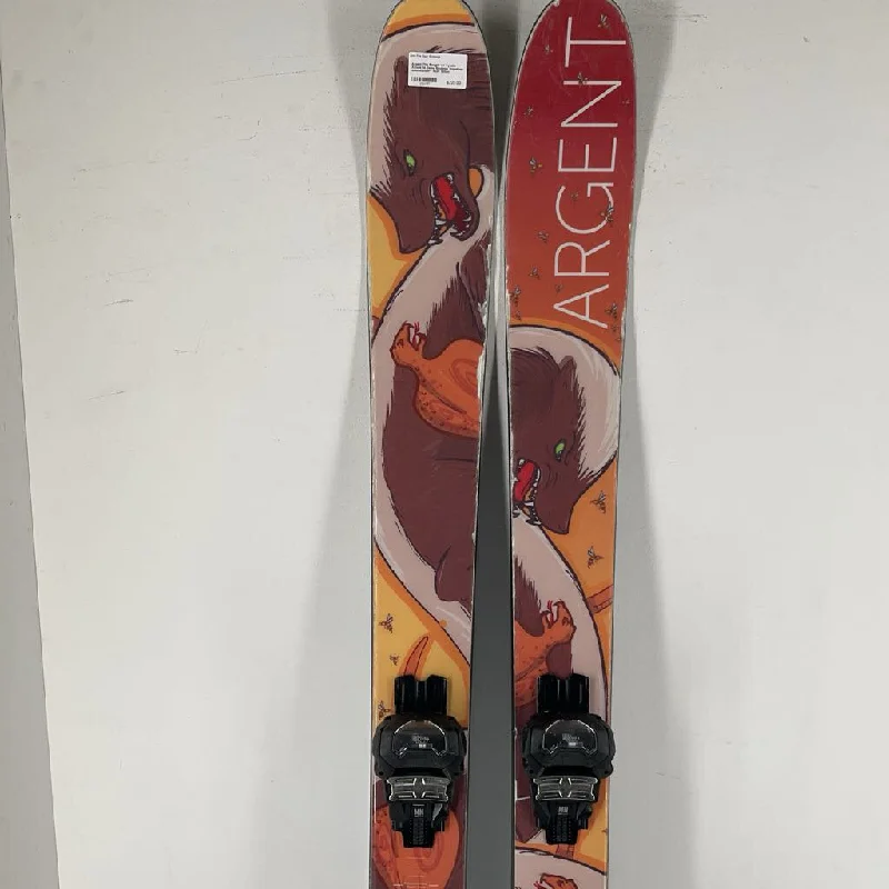 Argent The Badger w/ Tyrolia Attack 14 Demo Bindings *topsheet delamination and Core shot*