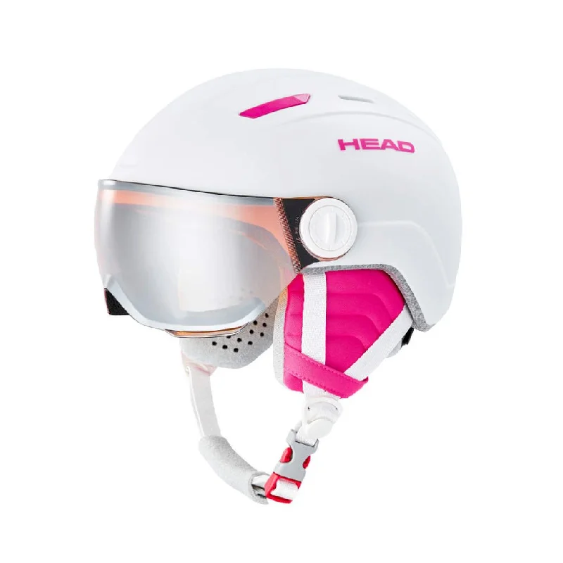 Youth Helmet Head Maja Visor - White