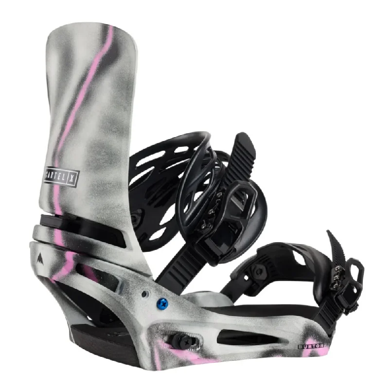 Burton Men's Cartel X Bindings Gray/Pink