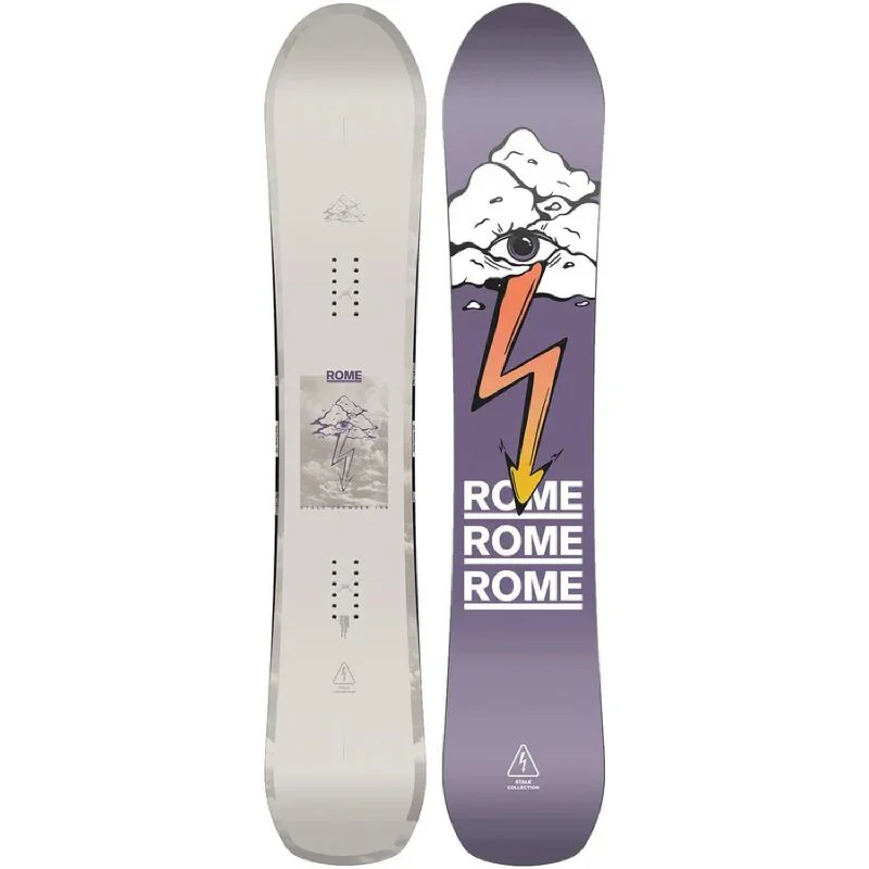 Rome Stale Crewzer Snowboard 2025 - Men's