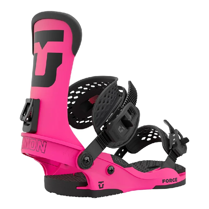 Union 2023 Force Team Bindings - Hot Pink